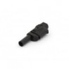FICHE BANANE 4mm SELON IEC1010 - NOIR