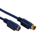 CABLE VIDEO - S-VHS MALE VERS S-VHS FEMELLE. 5m