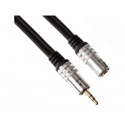 FICHE STEREO 3.5MM VERS JACK STEREO 3.5MM / STANDARD / 2.5m