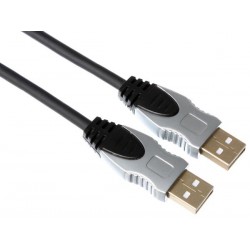 CABLE USB 2.0/FICHE USB A VERS FICHE USB A/ PROFESSIONNEL /1.8m