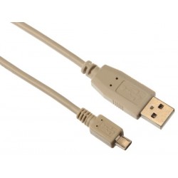 USB 2.0 / FICHE USB A VERS FICHE MICRO-USB / DE BASE / 0.75m