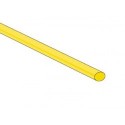 GAINE THERMORETRACTABLE 2:1 - 3.2mm - JAUNE - 50 PCS.