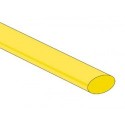 GAINE THERMORETRACTABLE 2:1 - 9.5mm - JAUNE - 1m - 25 PCS.