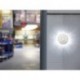 FLASH STROBOSCOPIQUE A LED - TRANSPARENT - 12 VCC - ø 100 mm