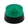 FLASH STROBOSCOPIQUE A LED - VERT - 12 VCC - ø 77 mm