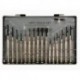 JEU DE 16 TOURNEVIS METALLIQUES