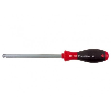 WIHA - TOURNEVIS SIX PANS A TETE SPHERIQUE SOFTFINISH® - 2.5 x 100mm