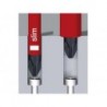 WIHA - TOURNEVIS SLIMFIX SOFTFINISH® VDE/GS - POZIDRIV PZ2 x 100mm