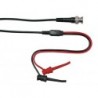 CABLE COAXIAL 1m - BNC MALE 2 GRIP-TEST MINIATURES