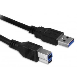 EMINENT - CABLE DE CONNEXION USB 3.0 HAUTE VITESSE - TYPE A VERS USB 3.0 TYPE B - 1.8m