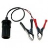 ADAPTATEUR POUR FICHE ALLUME-CIGARE 12V AVEC PINCES POUR BATTERIE