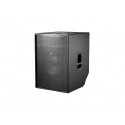18 . SELF POWERED SUBWOOFER SYSTEM 1250 W CONT. POWER CLASS D POWER AMPLIFIER 1 X 18