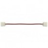 CABLE AVEC CONNECTEURS PUSH POUR BANDE A LED FLEXIBLE - 10 mm - 1 COULEUR