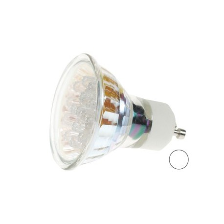 LAMPE LED GU10 BLANCHE - 240VCA