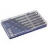 JEU DE 6 TOURNEVIS METALLIQUES DE PRECISION
