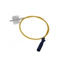 KIT DE RAMONAGE POUR POELE A PELLET - FIBRE DE VERRE