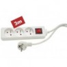 BLOC MULTIPRISE. 3 PRISES AVEC INTERRUPTEUR - CABLE DE 3 m