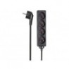 BLOC MULTIPRISE. 4 PRISES - CABLE DE 5 m
