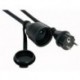 RALLONGE EN CAOUTCHOUC 20 m - 3G2.5. AVEC GAINE RETRACTILE POUR ETIQUETAGE PERSONNALISE