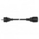 RALLONGE EN CAOUTCHOUC 20 m - 3G2.5. AVEC GAINE RETRACTILE POUR ETIQUETAGE PERSONNALISE
