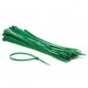 COLLIERS DE SERRAGE EN NYLON - 4.8 x 300 mm - VERT (100 pcs)
