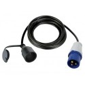 CABLE ADAPTATEUR AVEC PRISE MALE VERS PRISE CEE - 3 m