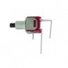 BOUTON-POUSSOIR SUBMINIATURE VERTICAL 90o - SPST OFF-(ON)