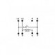 DIL RELAIS 0.5A/10W max. 1 x TRAVAIL 24Vcc