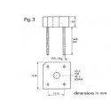 PONT DE REDRESSEMENT 400V-5A (BR104)