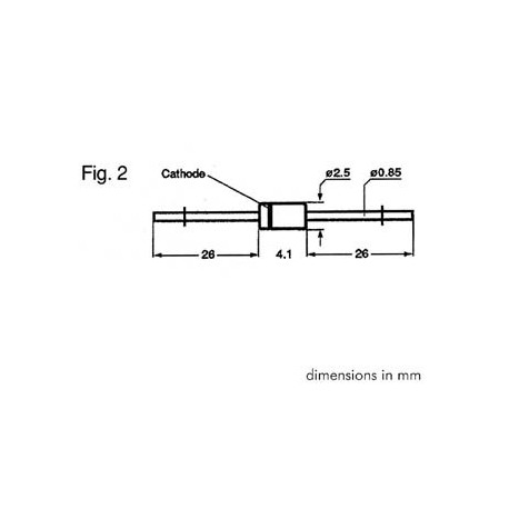 DIODE ZENER 8V2 - 1.3W