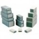 COFFRET EN PLASTIQUE MOULE - GRIS FONCE 190 x 100 x 60mm