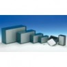 COFFRET OPTATIVE EN PLASTIQUE - BLEU PETROLE 110.0 x 70.0 x 48.0mm