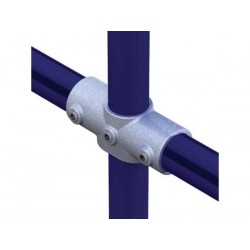 DOUGHTY - PIPECLAMP ANGLED TWO SOCKET CROSS (4-10 degree)
