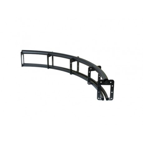 DOUGHTY - SIX TRACK 0.75 METRE 45 DEGREE RADIUS TRACK SECTION