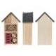 HOTEL A INSECTES EN BOIS AVEC TOIT METALLIQUE (MOYEN)