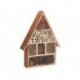 HOTEL A INSECTES EN BOIS AVEC TOIT EN ECORCE (GRAND)