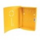 ARMOIRE A CLES - 215 x 63 x 245 mm - JAUNE