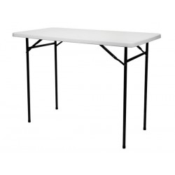 TABLE HAUTE PLIANTE - RECTANGULAIRE - 152 x 76 x 110 cm