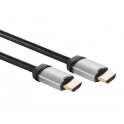CABLE HDMI® 2.0 HAUTE VITESSE AVEC CONNECTEUR ETHERNET VERS CONNECTEUR - CUIVRE / STANDARD / 0.75 m / DORE / M-M