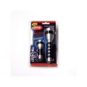 LAMPE DE POCHE - AVEC PORTE-CLES - 2 pcs