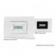 thermostat a afficheur LCD et sauvegarde du temps pour usage avec VMB1TS(W) . blanc