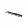 SLIMLINE 7 mm - PROFILE EN ALUMINIUM POUR RUBAN LED - ARGENT - 2 m