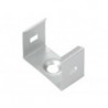 SUPPORT DE MONTAGE POUR PROFILE POUR RUBAN LED SLIMLINE LARGEUR 15 mm - ACIER A RESSORT - ARGENT