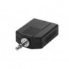 MALE 3.5 mm JACK a 2 x FEMELLE 6.35 mm JACK - STEREO