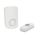 SONNETTE SANS FIL ENFICHABLE - 1 BOUTON