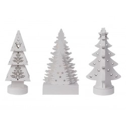 SAPIN DE NOEL EN BOIS (3 pcs)