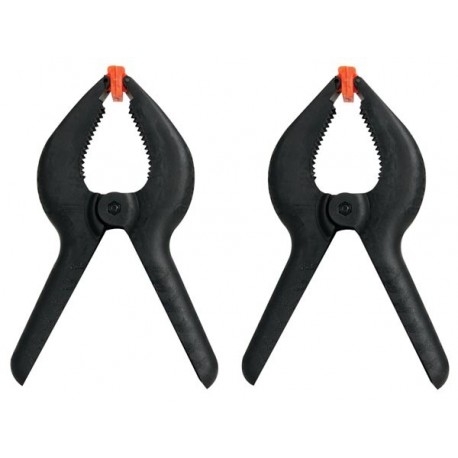  pinces a coller pvc 9" - 2 pcs 