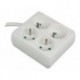  bloc multiprise, 4 prises - carre 