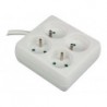  BLOC MULTIPRISE, 4 PRISES - CARRÉ 
