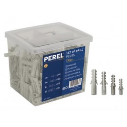  JEU DE CHEVILLES EN NYLON - 5-6-7-8 mm - 730 pcs 